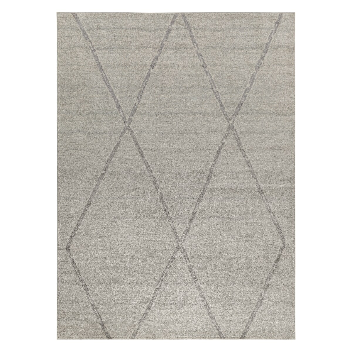 Dywan SOFT 8033 ROMBY ETNO krem / jasny brąz 80x150 cm