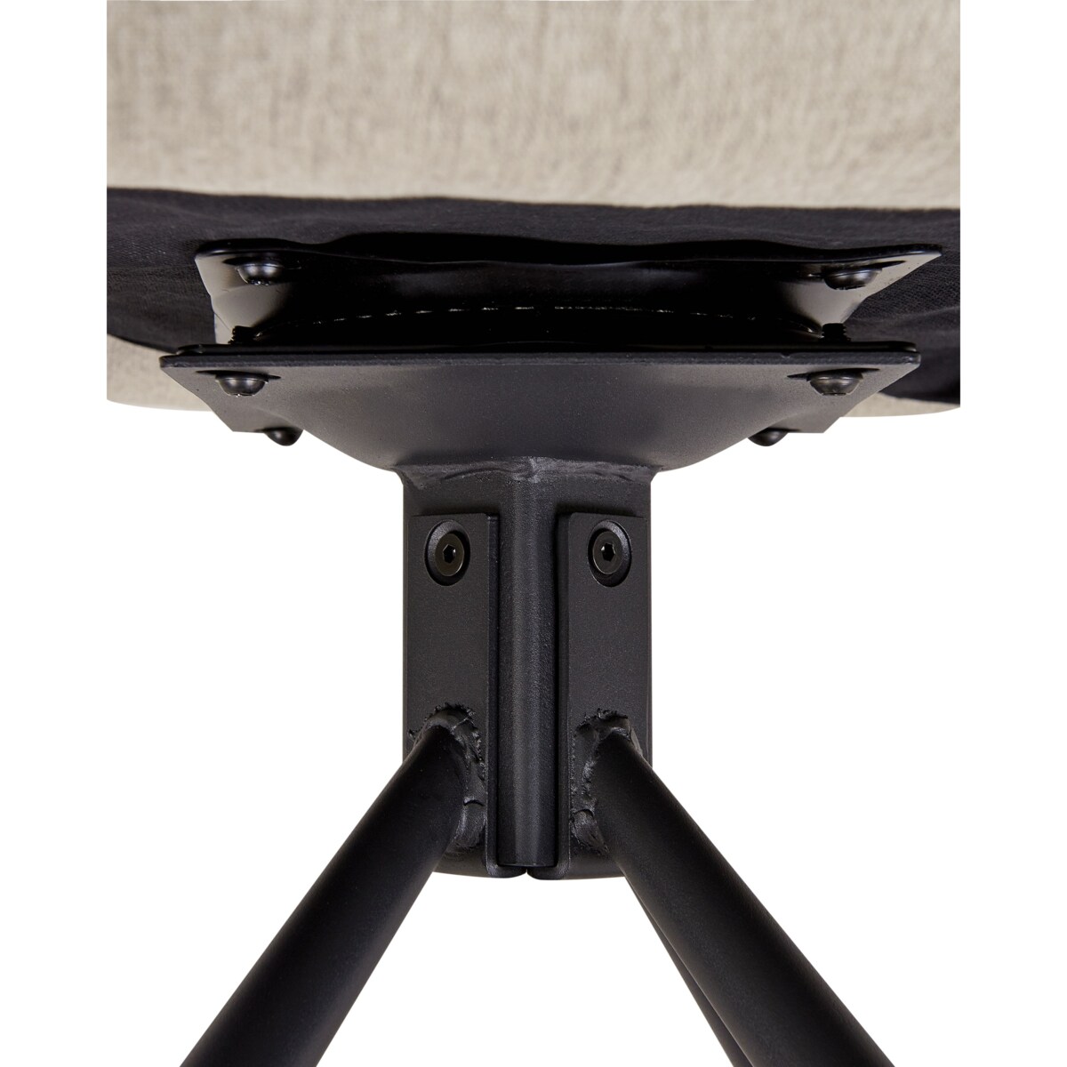 Zestaw 2 krzeseł SARDOAL Beżowoszary