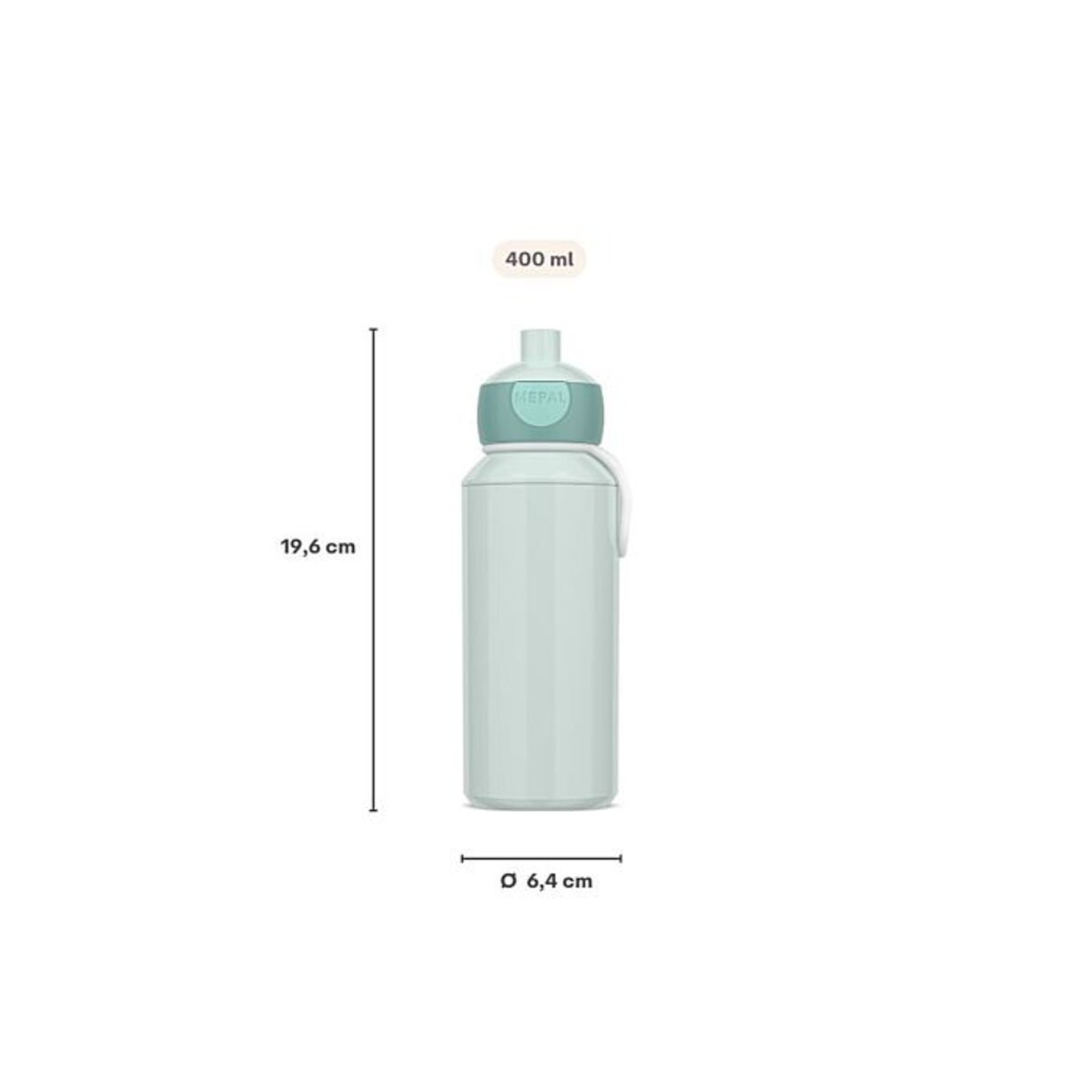Butelka dla dzieci pop-up Campus 400 ml Fairy Wonders 107410065409
