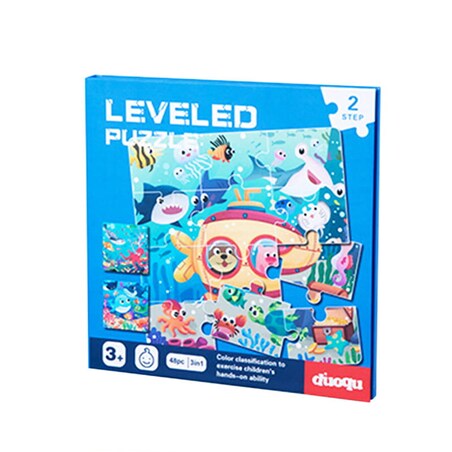 Puzzle magnetyczne - Poziom 2 - Podwodny świat