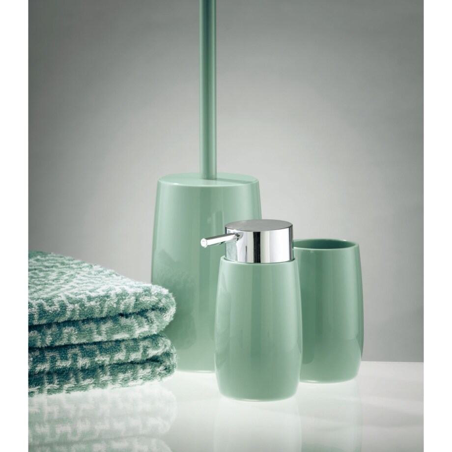 Kleine Wolke Breeze Szczotka toaletowa ze stojakiem Zielony/Maledivia