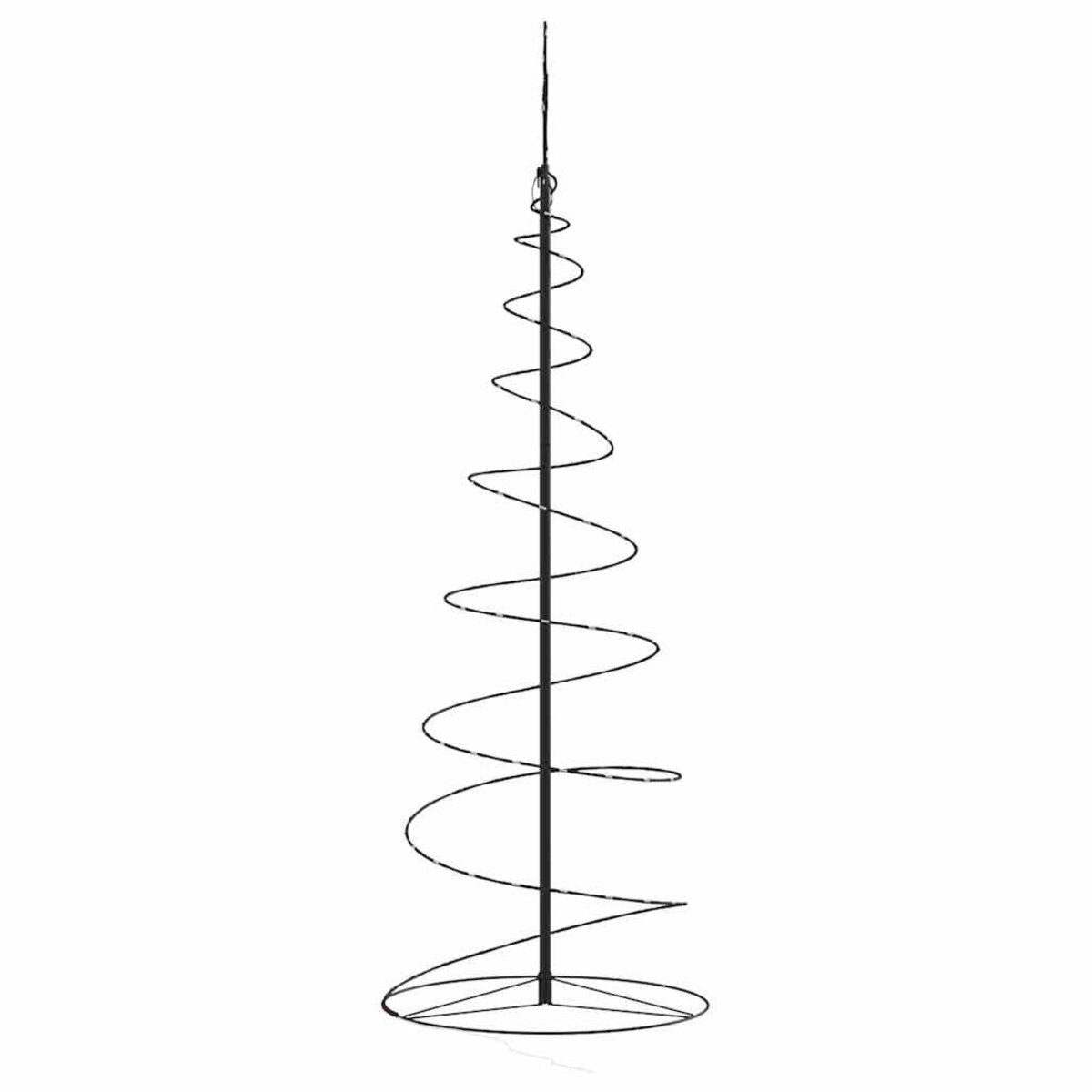 vidaXL Choinka LED 100 LED Ciepła biel 150 cm