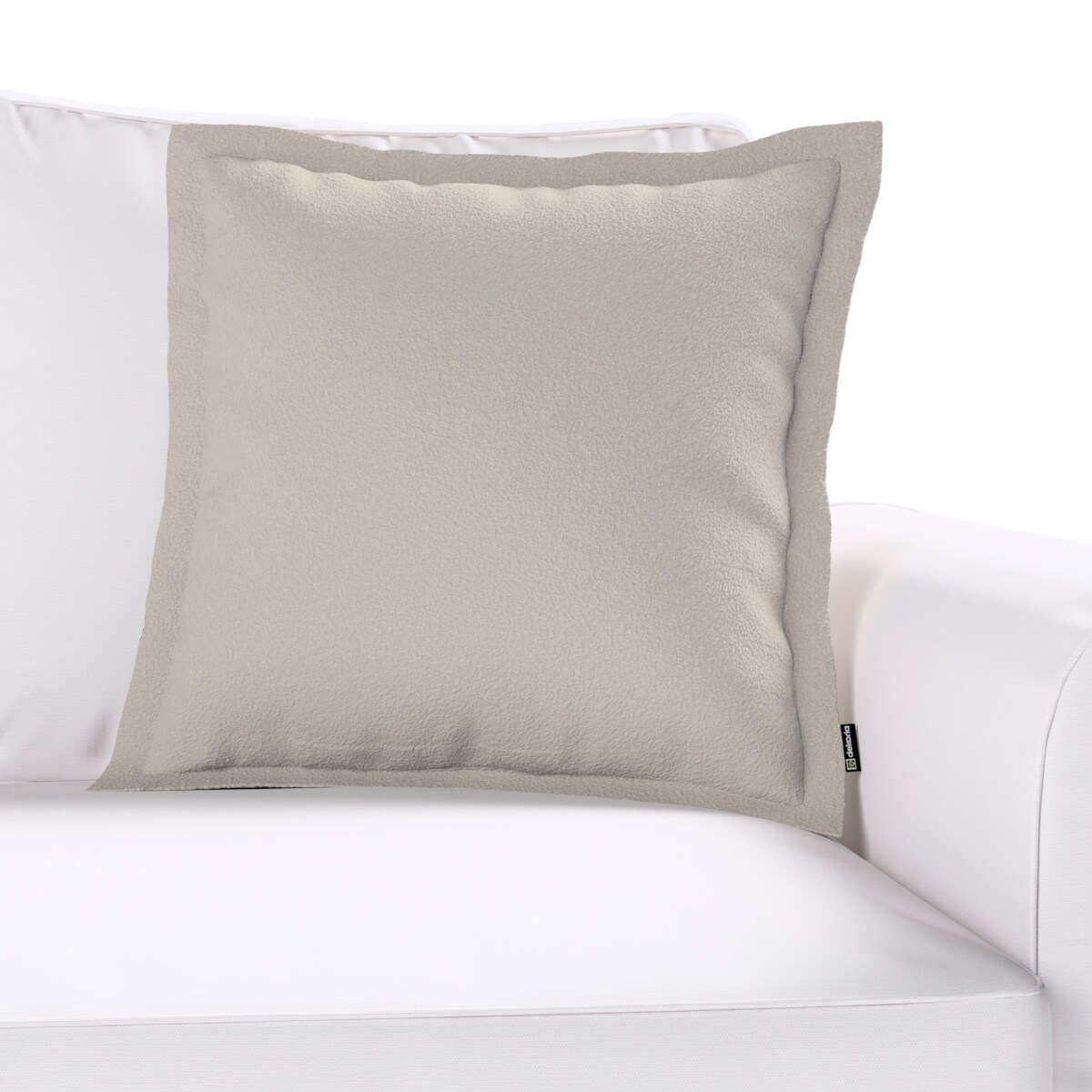 Poszewka Mona na poduszkę 45x45 jasno beżowa bukla