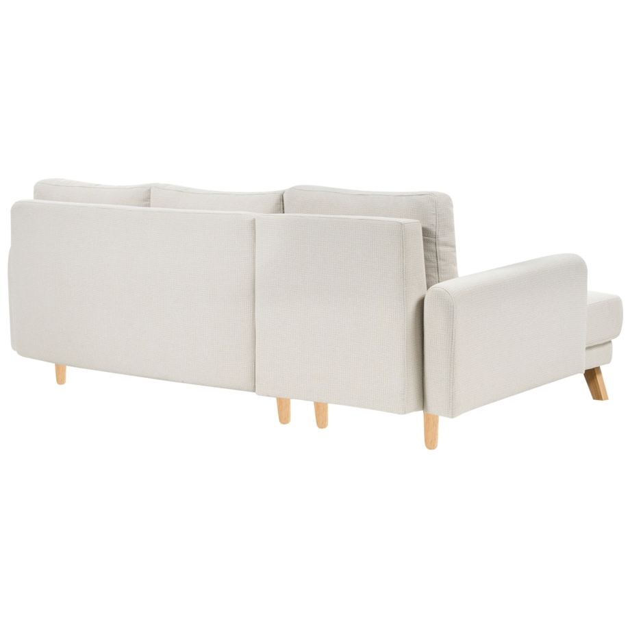 Sofa narożna prawostronna beżowa SIRO