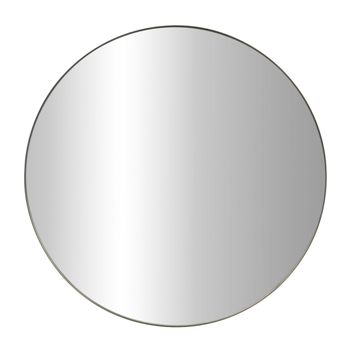 Lustro okrągłe NOOR, metalowa rama, Ø 80 cm