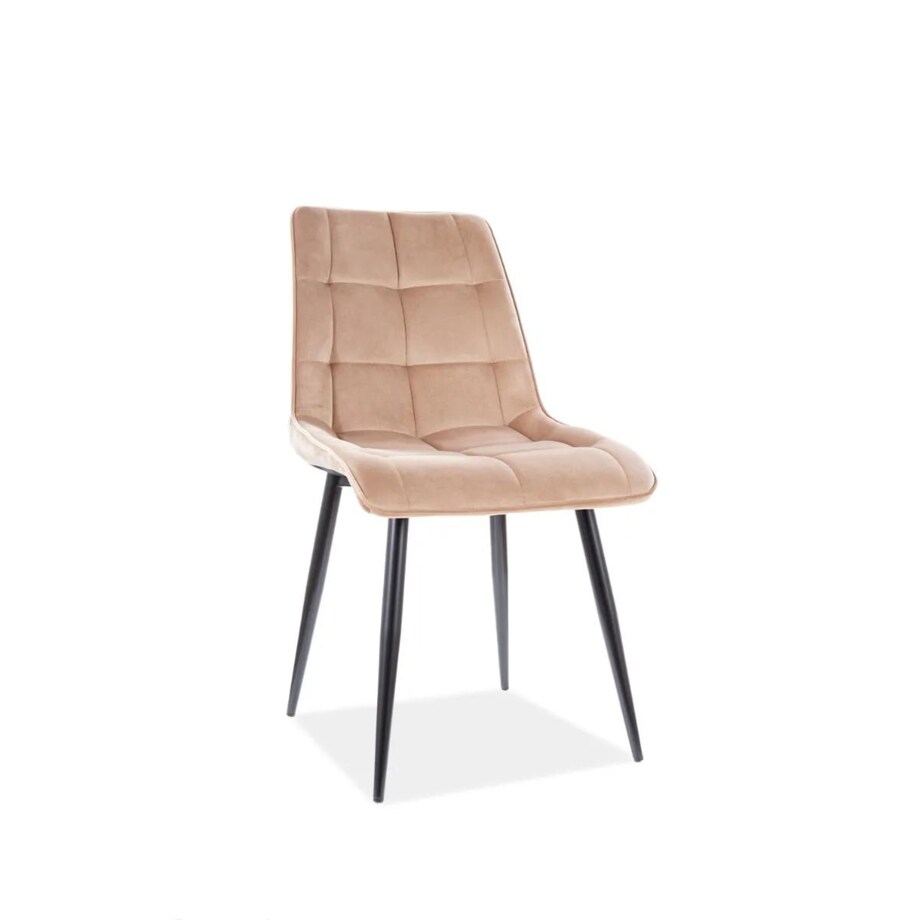 Krzesło CHIC VELVET beżowe