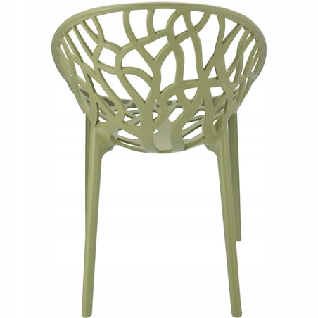 Krzesło ogrodowe ALBERO szałwiowe nowoczesne