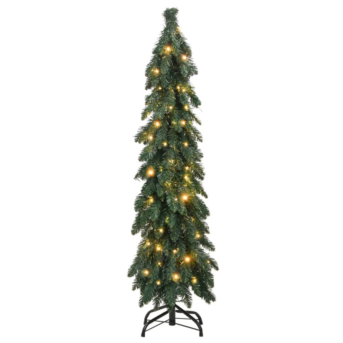 vidaXL Sztuczna choinka z 80 lampkami LED, 150 cm