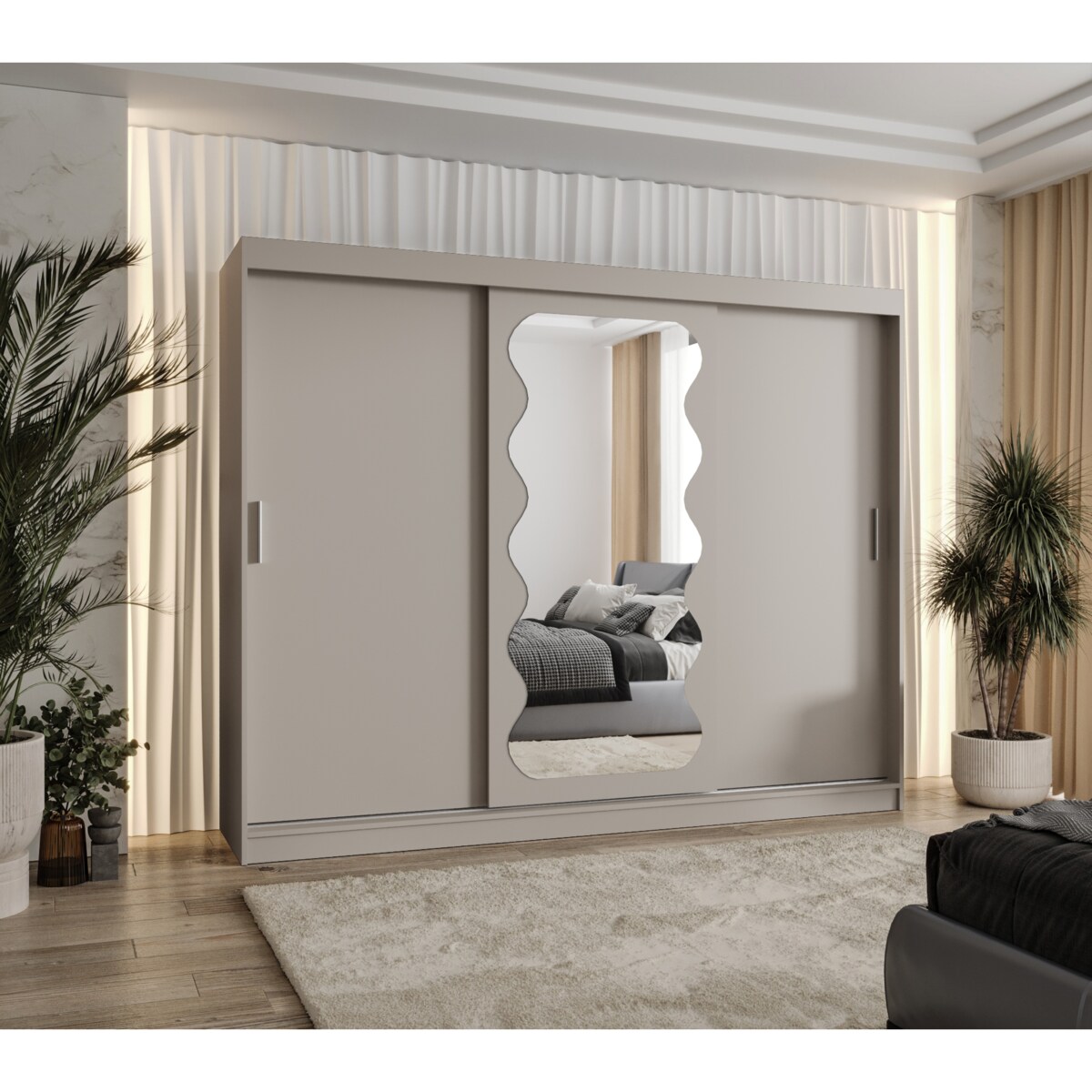 Szafa przesuwna SPOTI 250 kaszmir