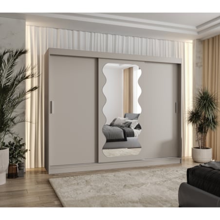 Szafa przesuwna SPOTI 250 kaszmir