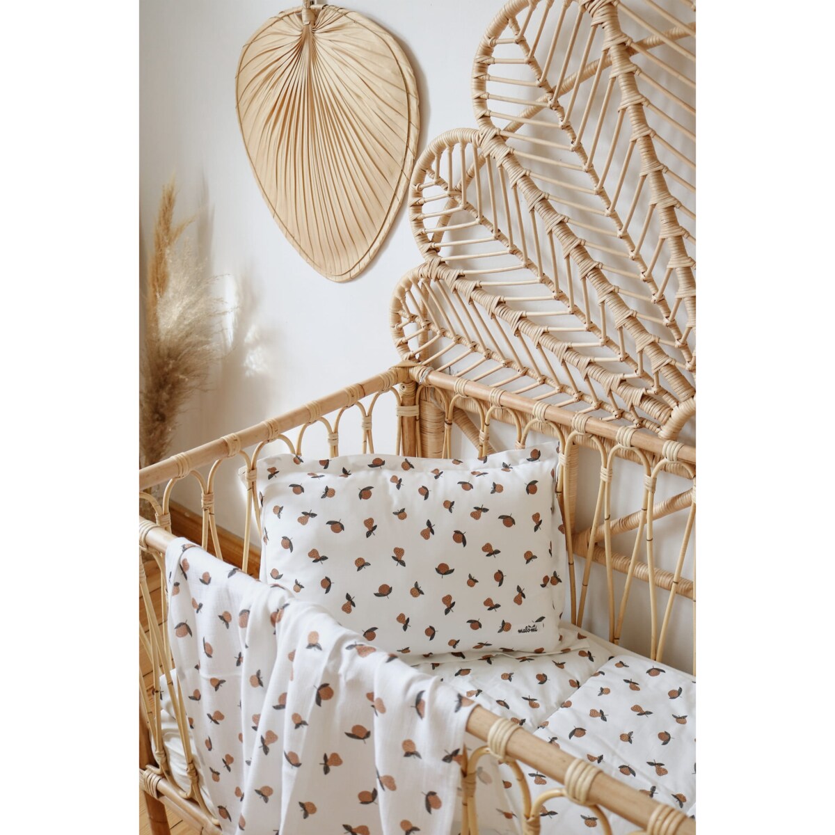 POŚCIEL BAWEŁNIANA Z WYPEŁNIENIEM GARDEN FRUITS - M