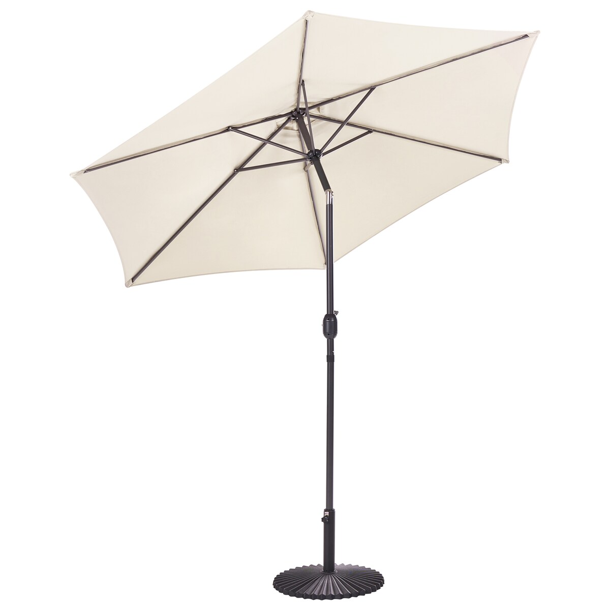 Parasol ogrodowy 266 cm VARESE Jasnobeżowy