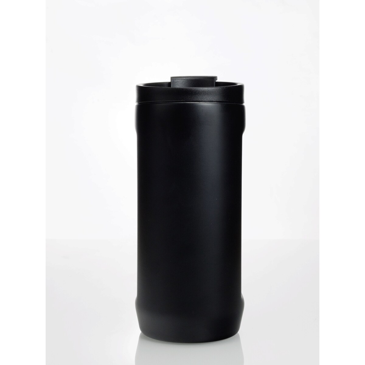 Kubek termiczny na kawę 2w1 Dr.Bacty Notus 360 ml - czarny