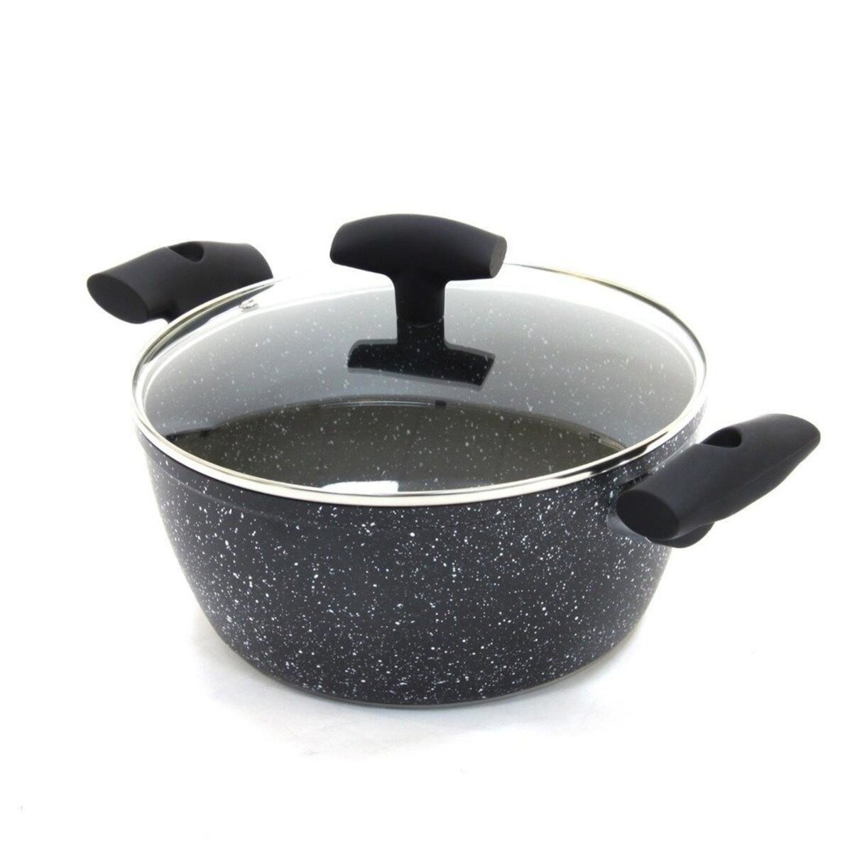 Garnek aluminiowy Ø 24 cm + pokrywka