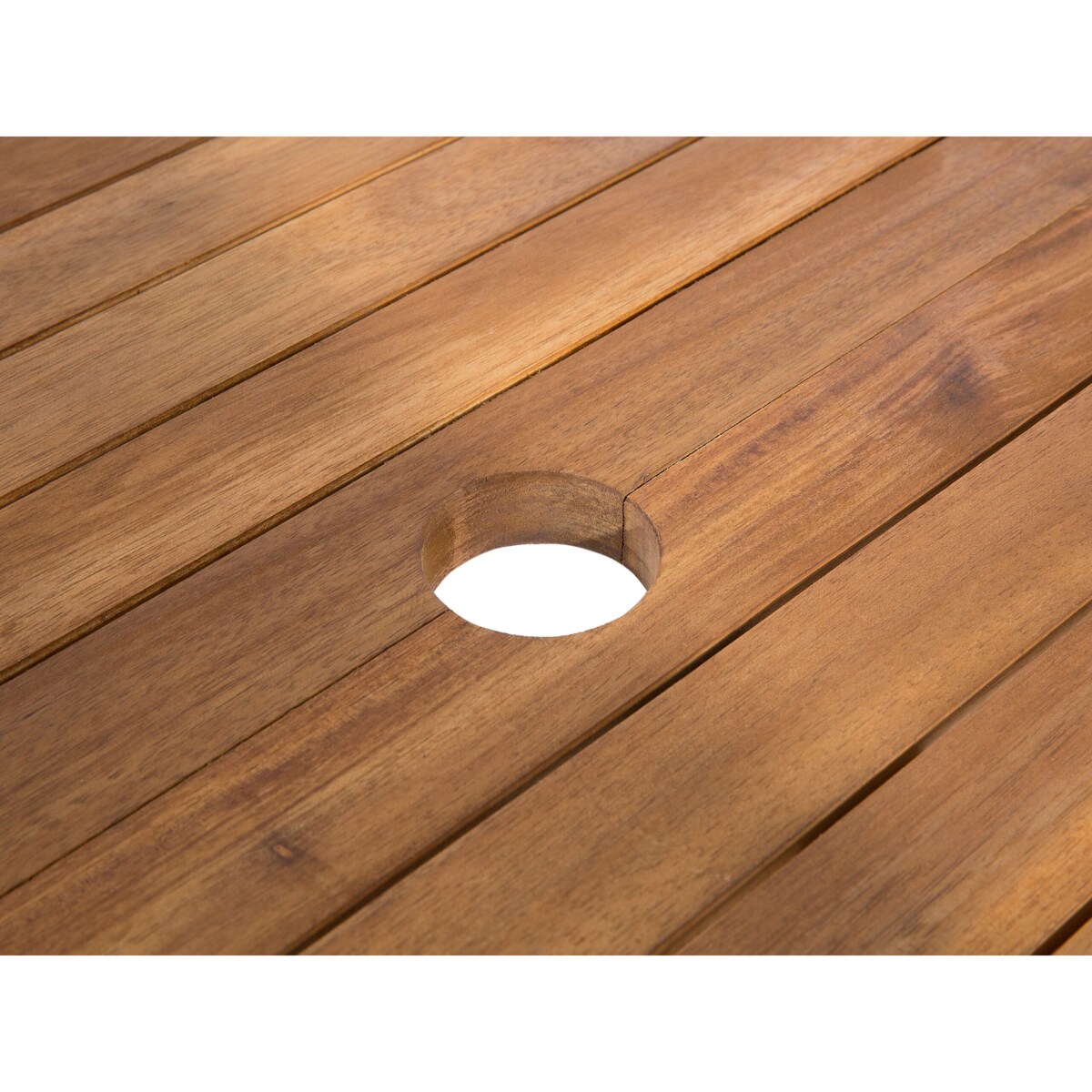 Zestaw ogrodowy dla 8 osób MAUI z poduszkami Drewno akacjowe Szary