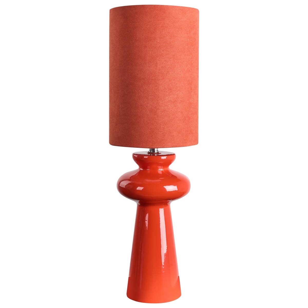 Lampa stołowa OTEROS Czerwony