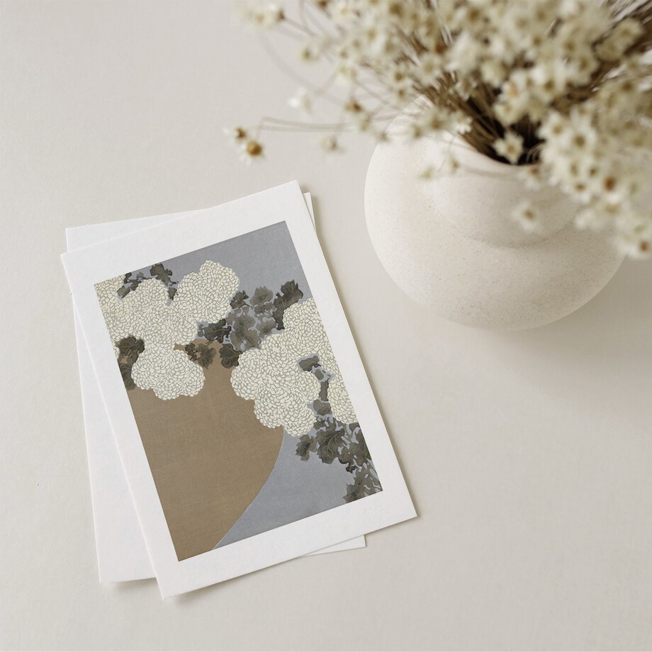 Plakat Chryzantemy 21x30cm