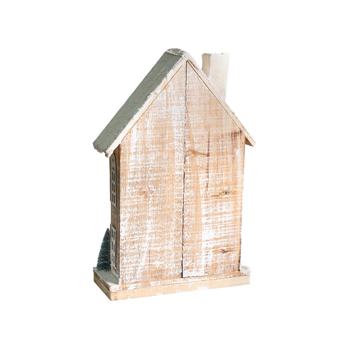 Dekoracja świąteczna LED UNARI Domek 50 cm Jasnobrązowy