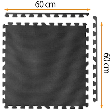 Mata do ćwiczeń Neo-sport NS-924 gimnastyczna puzzle 180x120 cm 192401