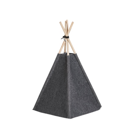 Namiot tipi dla kota 35 x 40 cm ciemnoszary ULUBEY