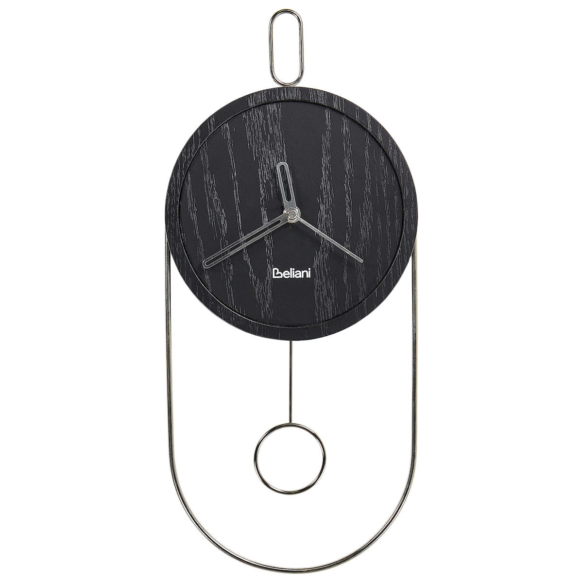 Zegar ścienny SIERRE 20 cm Czarny