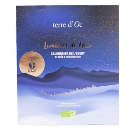 Kalendarz adwentowy 24 herbaty edycja 2023 Christmas, terre d'Oc