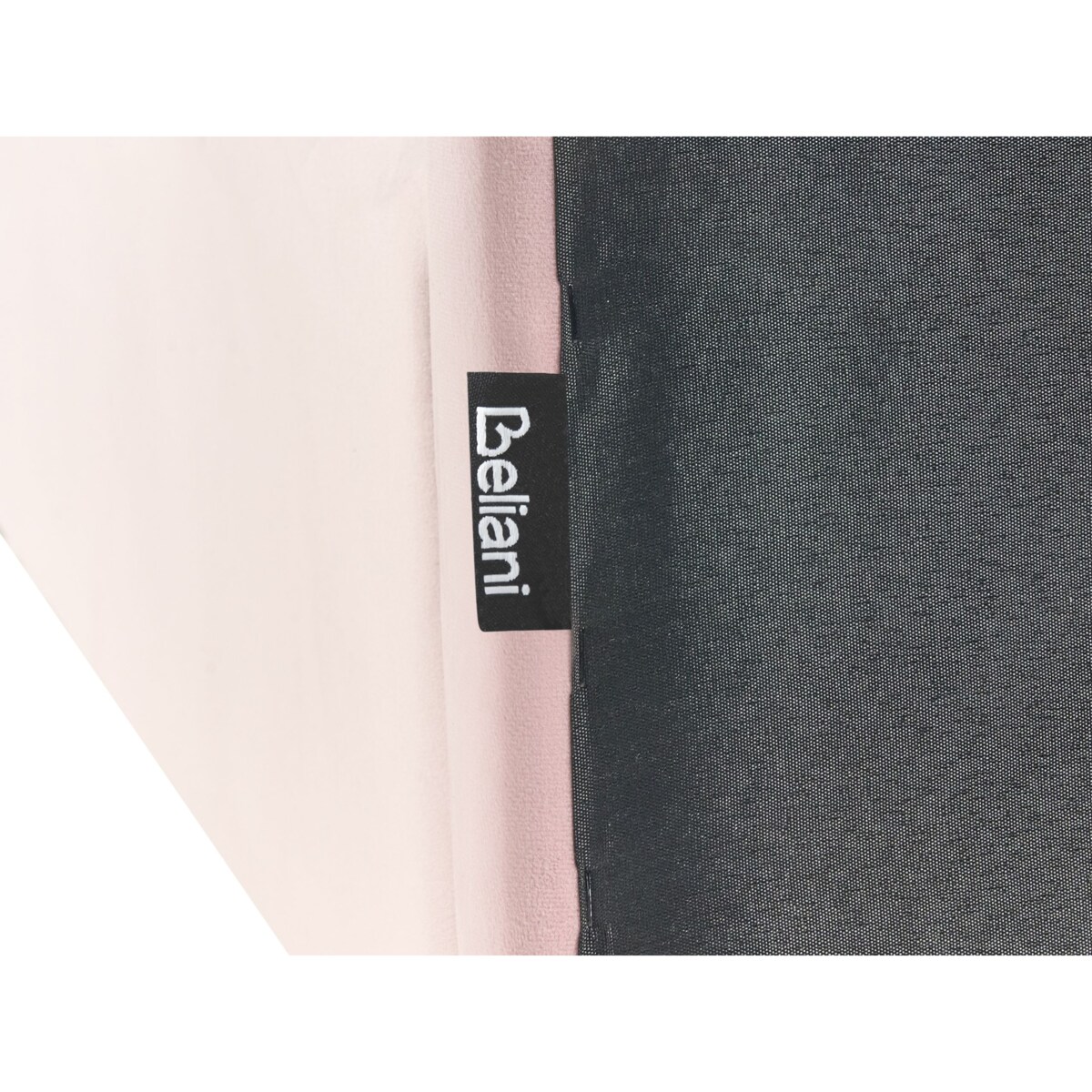 Łóżko dziecięce Królik Welur LALLIAS 90 x 200 cm Różowy