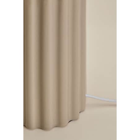 Lampa stołowa z ceramiki i tkaniny Marvila 60 cm