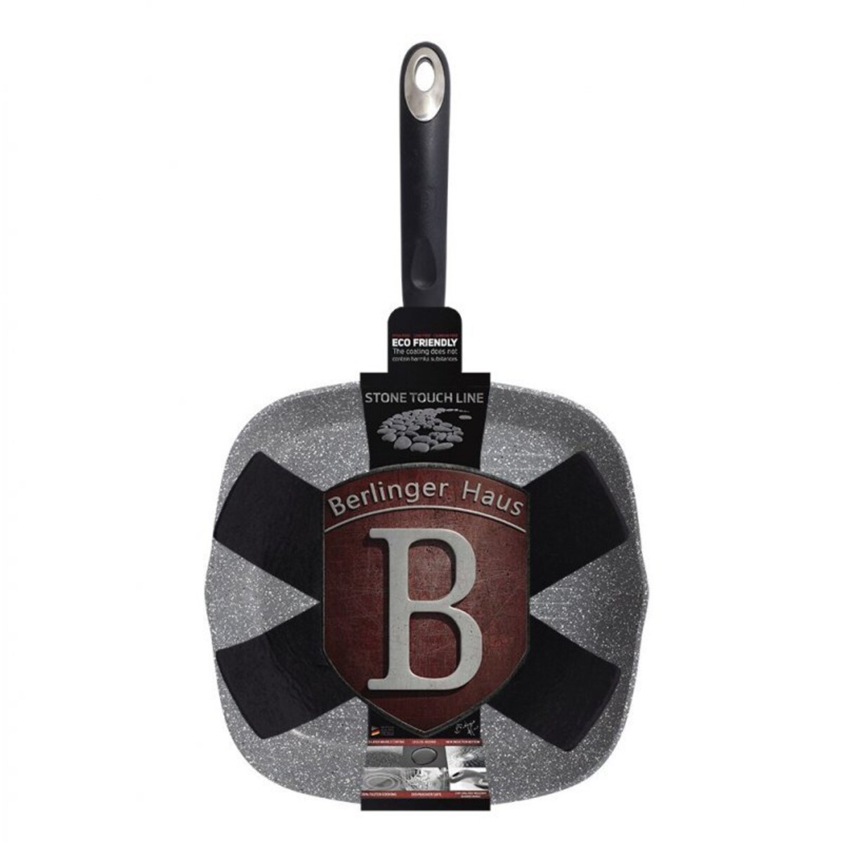 Patelnia Grillowa Granitowa Berlinger Haus 28Cm Bh-1163 Stone Touch