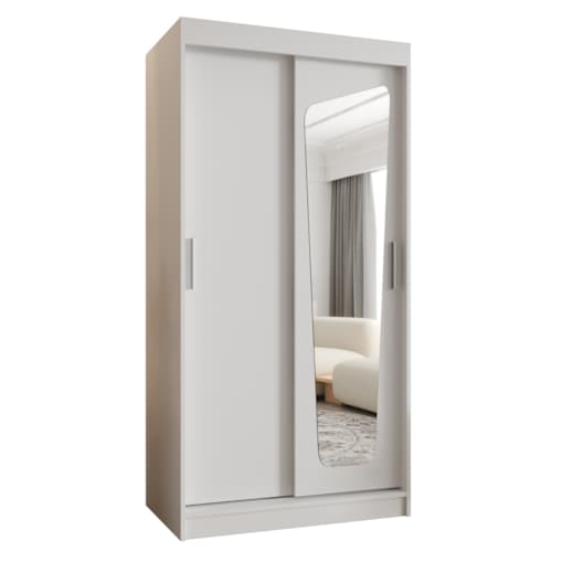 Szafa przesuwna MOKA 100 biały