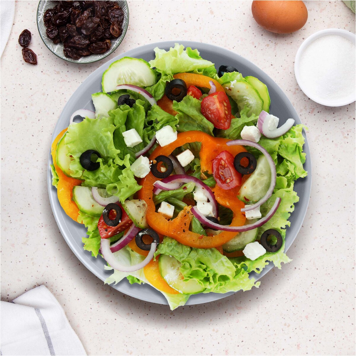 Miska Plastikowa Okrągła Kuchenna Z Pokrywką Zamykaniem Zestaw Misek 3 Szt. Misa Szara