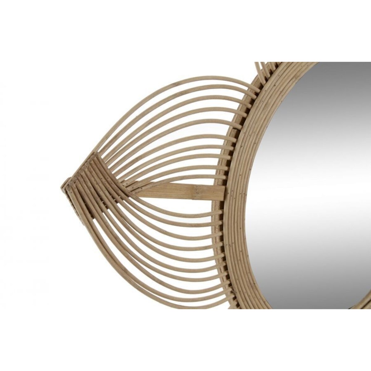Lustro dekoracyjne Ø 66 cm ELIINA