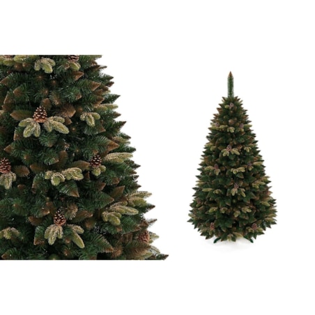 Choinka sztuczna Sosna złota z gałązkami PE