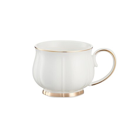 VILLA ITALIA Filiżanka porcelanowa 200 ml ze spodkiem SANDRINE