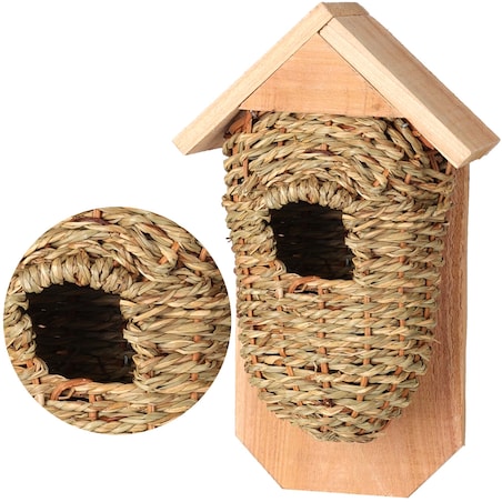 Budka Lęgowa Dla Ptaków Karmnik Domek Drewniany