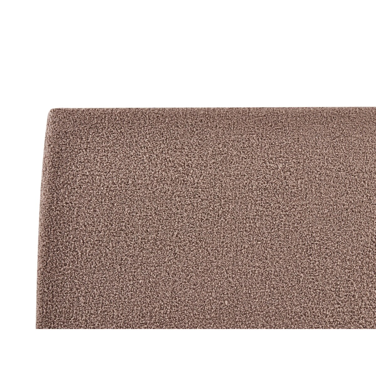 Łóżko z pojemnikiem Boucle ORBEY 160 x 200 cm Brązowy