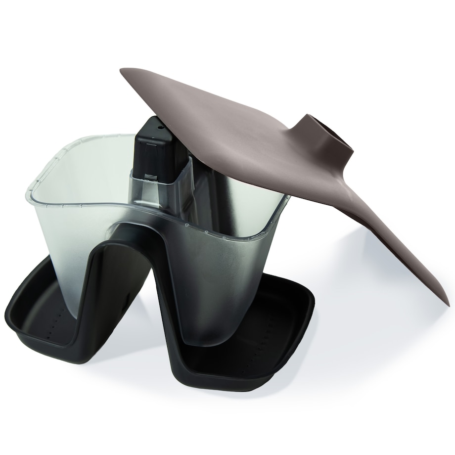 Karmnik Dla Ptaków 27X18 Cm Stojący Wiszący Plastikowy Podwójny Budka