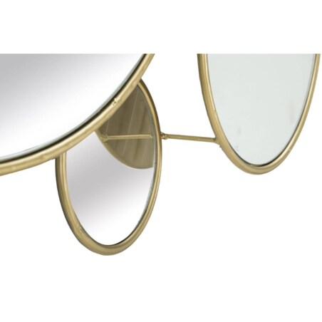 Lustro ścienne, kompozycja z luster różnych rozmiarów, 81 x 73 cm