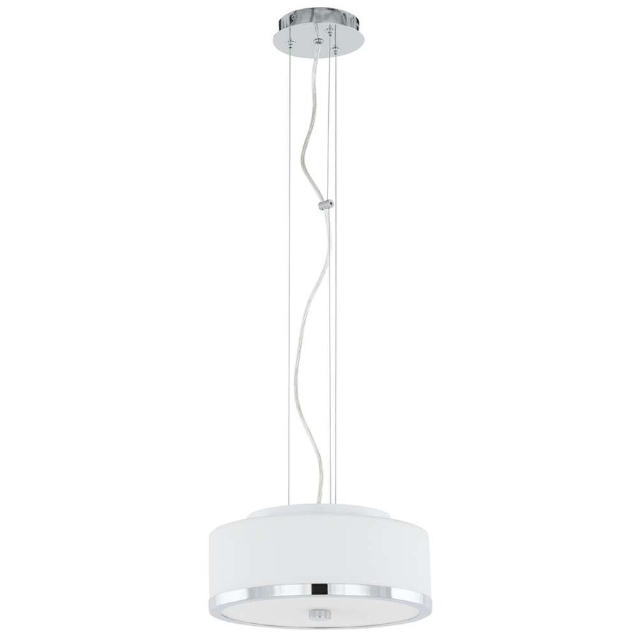 LAMPA wisząca LORIS MA01806CD-002 Italux okrągła OPRAWA zwis chrom biały
