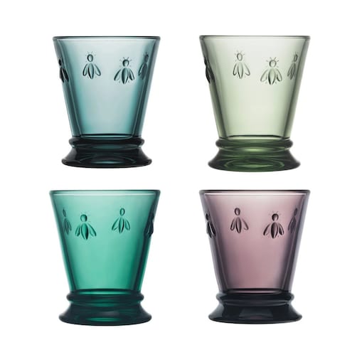Komplet 4 szklanek 250 ml Abeille