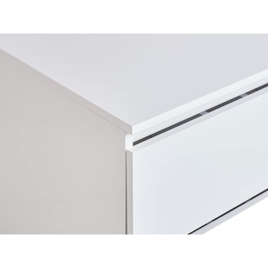 Wisząca szafka pod umywalkę SERRA 60 cm Biały