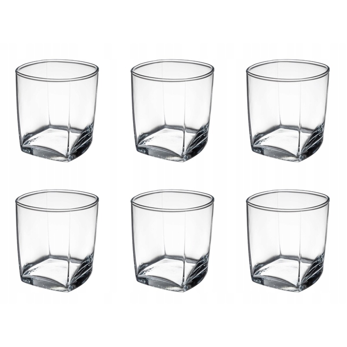 6x SZKLANKI NISKIE NA napoje soki kompot drinki Desery whisky 310 ml