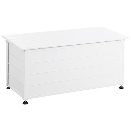 Skrzynia ogrodowa CAMPALTO 113 cm 50 cm Biały