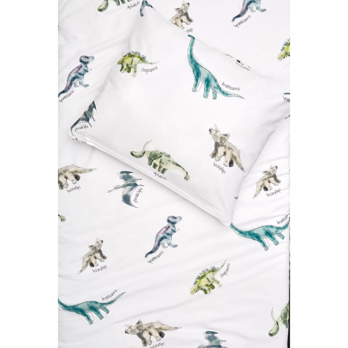 Poszewka Dinozaury 70 x 80 cm
