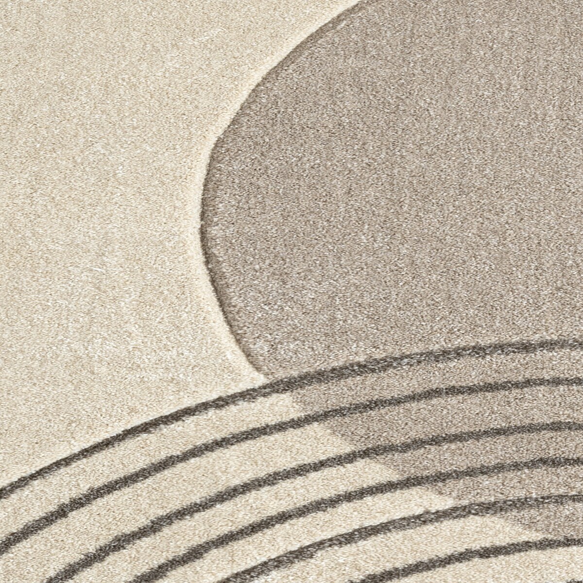 Dywan z rzeźbionym runem Bonny 71570 brąz, geometryczny 140x200