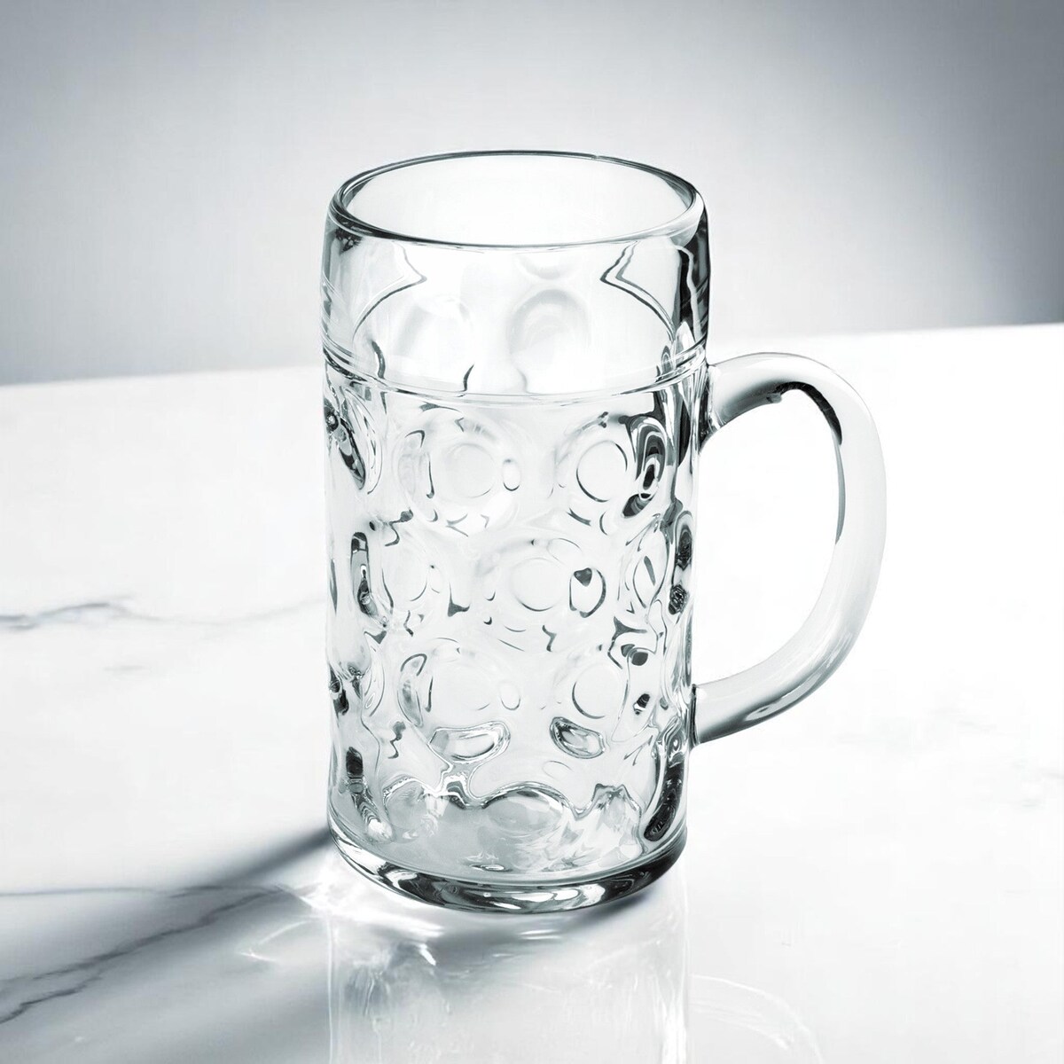 Nietłukący kufel do piwa z cechą 0,4l. 6 szt