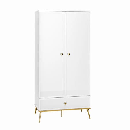 Szafa GALENA 2D biały połysk