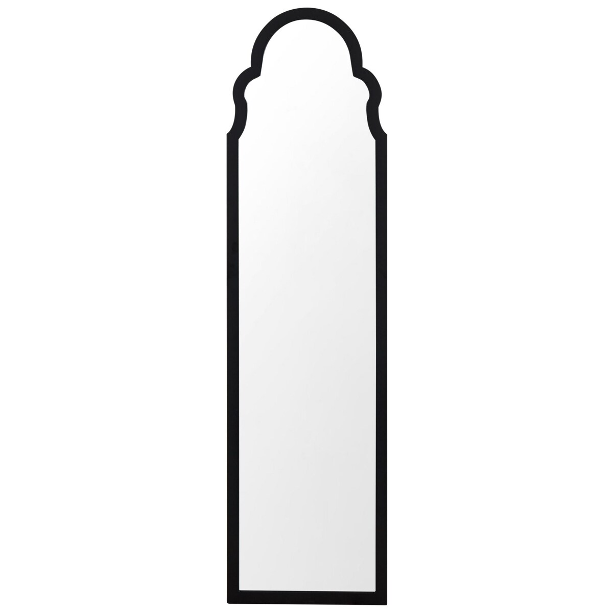 Lustro stojące 40 x 150 cm czarne CHATILLON