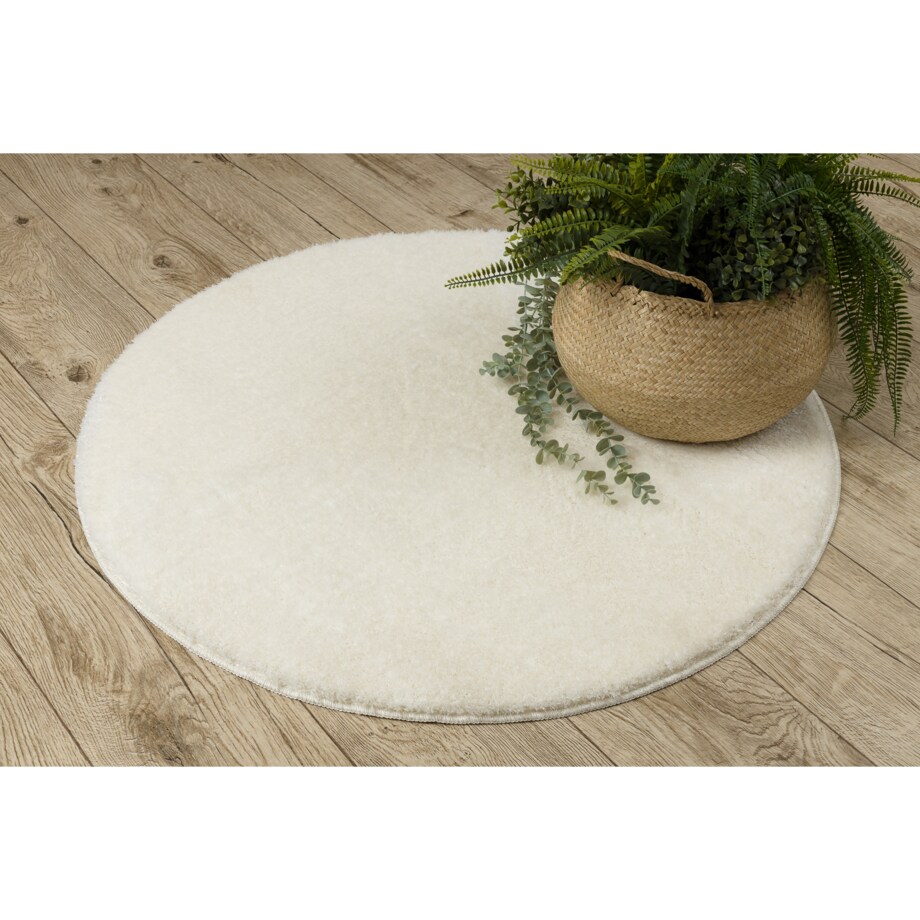 Dywan łazienkowy SANTA koło jednolity, koło 50 cm