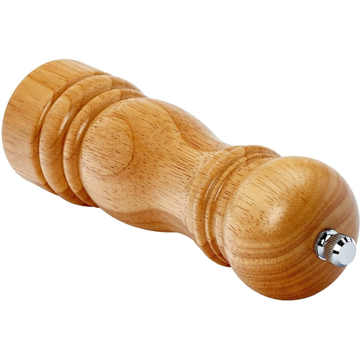 Młynek do soli i pieprzu z mechanizmem ceramicznym, pieprzniczka wykonana z drewna